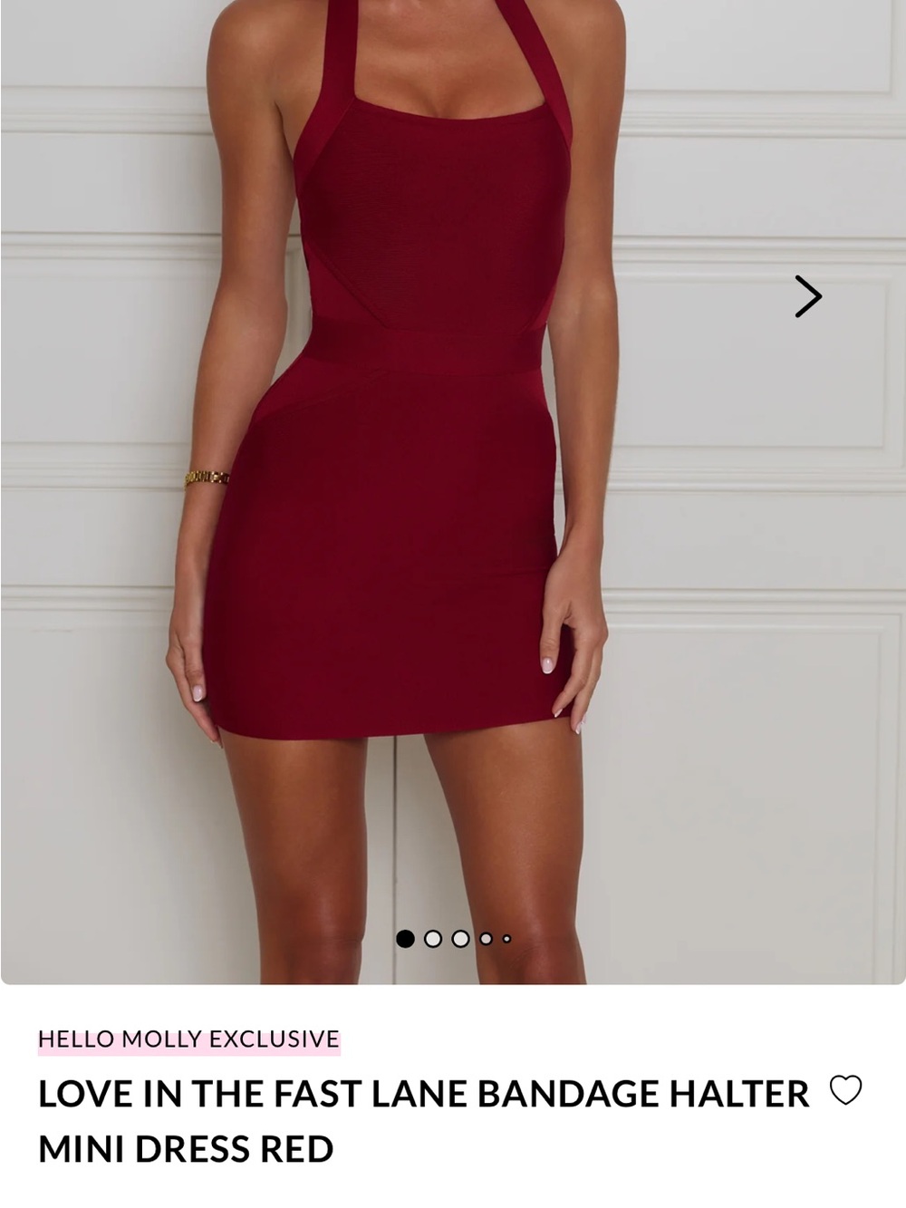 Hello Molly Love in the Fast Lane Dress